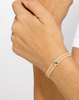 LES AMOURS COLOR BRACELET · SILVER AND DIAMOND