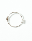 SELF-LOVE RING · SILVER AND DIAMOND