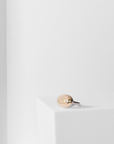RADIANCE RING · GOLD, SILVER AND DIAMOND