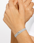 LES AMOURS COLOR BRACELET · SILVER AND DIAMOND